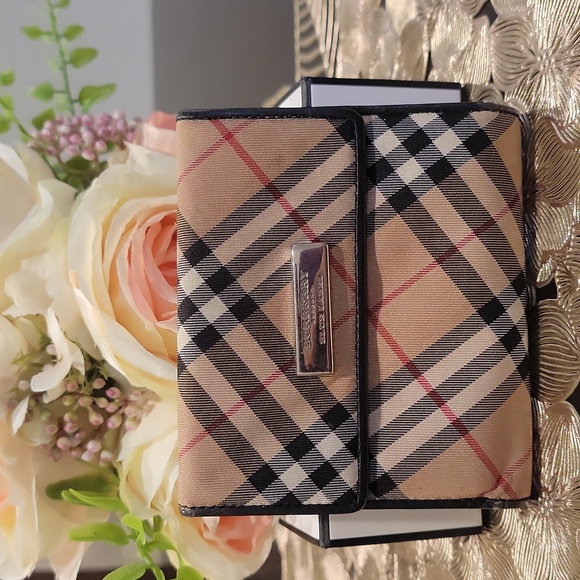 Authentic Burberry Blue Label kisslock wallet Bags
